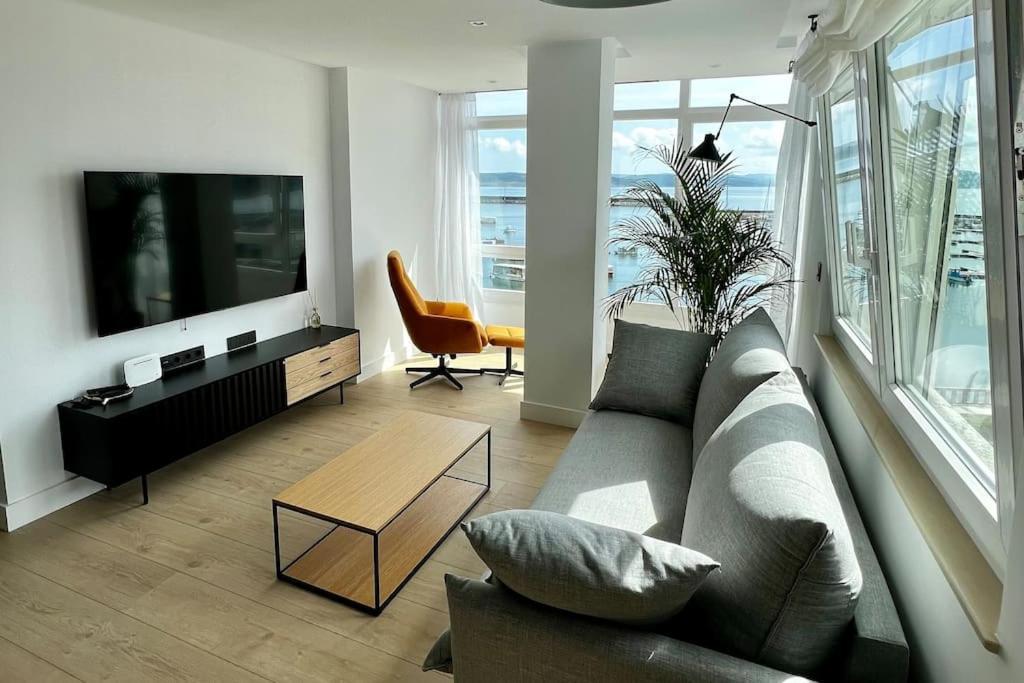 Malecon 47 Apartamento Reformado En Primera Linea Apartment Muxia Ngoại thất bức ảnh